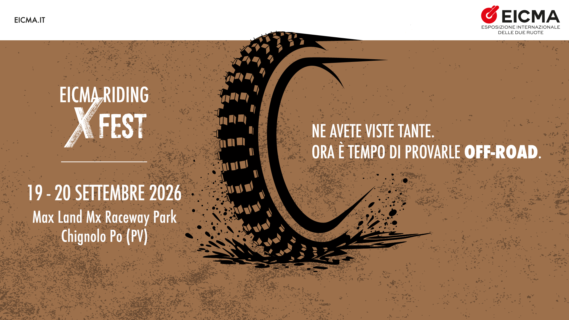 EICMA_OFFROAD_1920x1080%201%20(1) EICMA RIDING X FEST: appuntamento il 19 e 20 settembre al Max Land MX Raceway Park di Chignolo Po